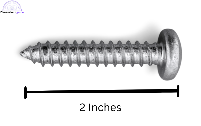 how long is 2 inches