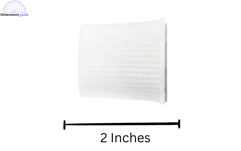 how long is 2 inches