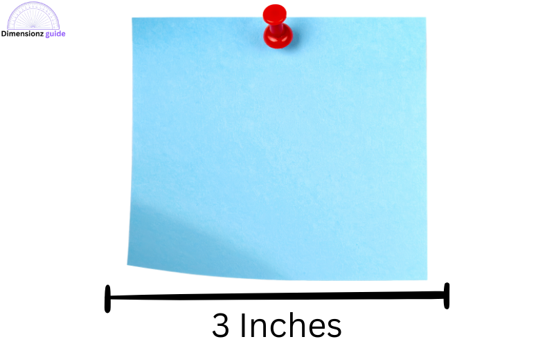 how long is 3 inches