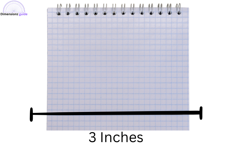 how long is 3 inches