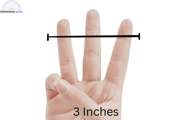 how long is 3 inches