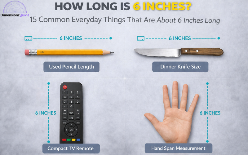 how long is 6 inches