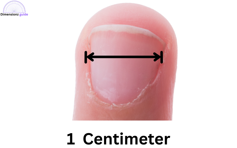 how big is 1 cm