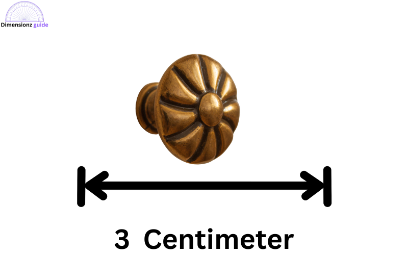 how big is 3 cm