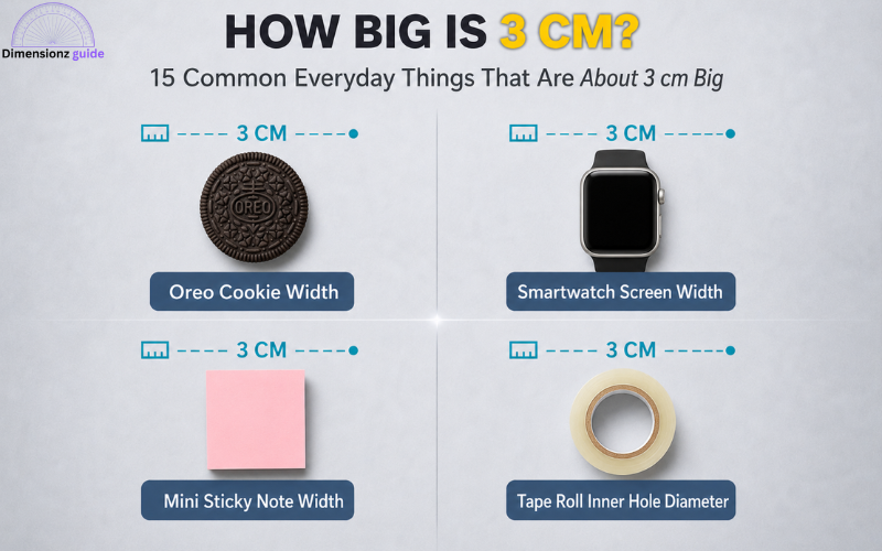 how big is 3 cm