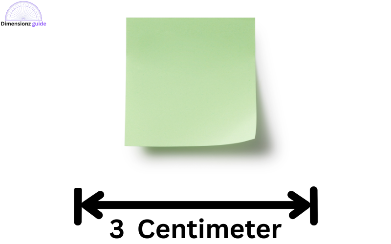 how big is 3 cm