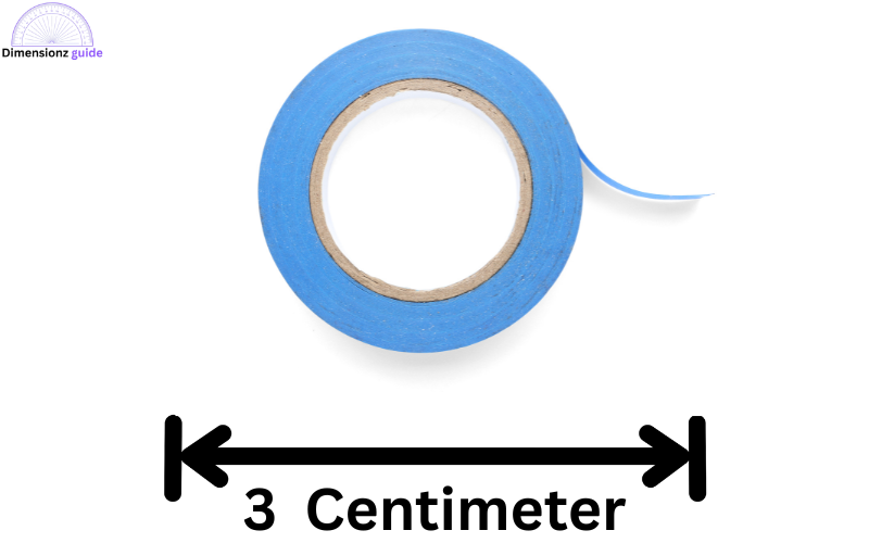 how big is 3 cm