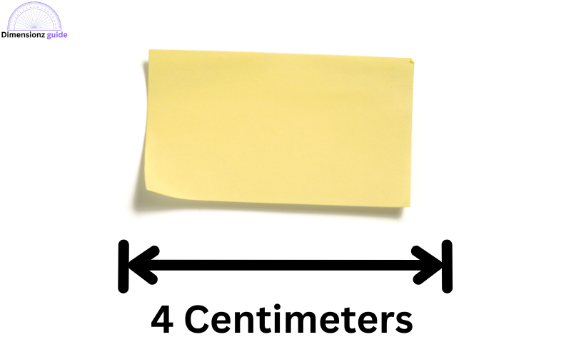 how big is 4 cm