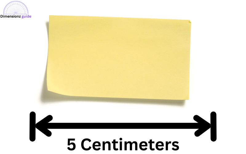 how big is 5 cm