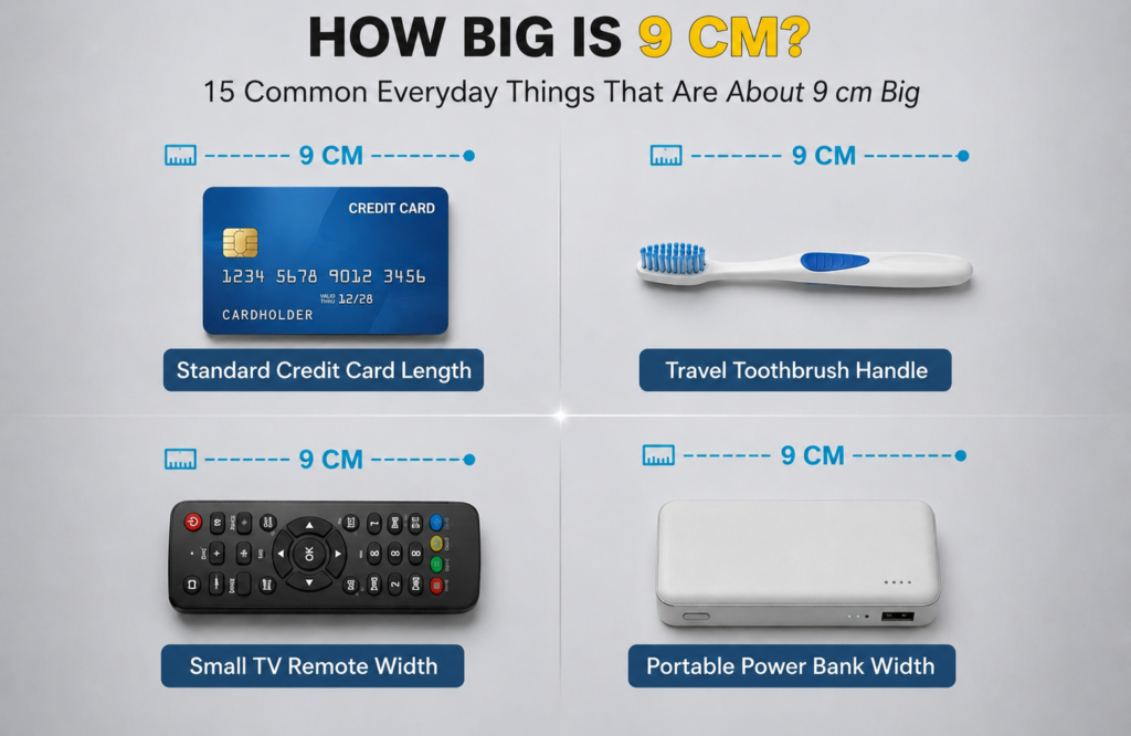 how big is 9 cm