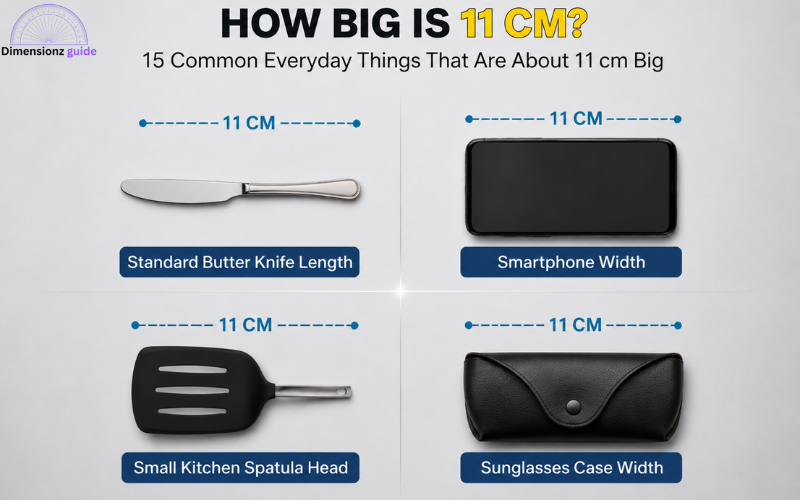 how big is 11 cm