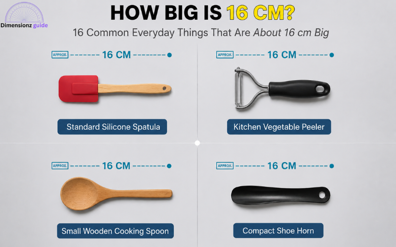 how big is 16 cm