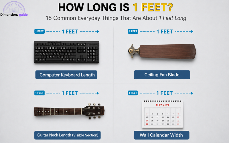 how long is 1 feet