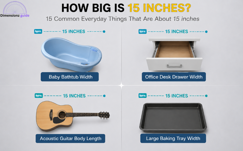 how long is 15 inches