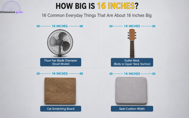 how long is 16 inches