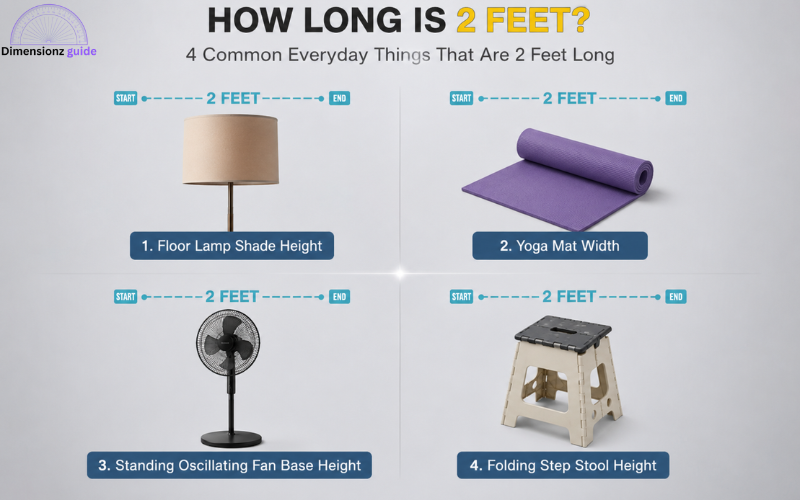 how long is 2 feet