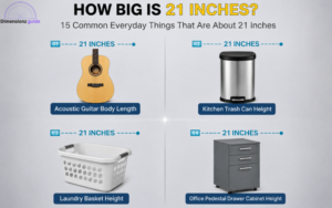 how long is 21 inches