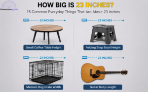 how long is 23 inches