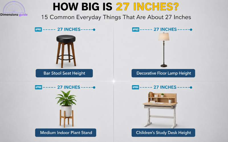 how long is 27 inches
