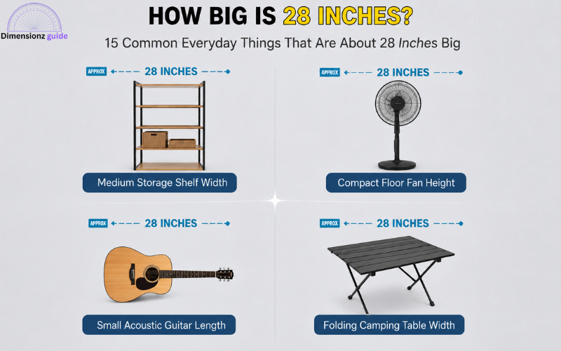 how long is 28 inches