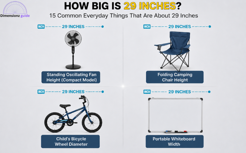 how long is 29 inches