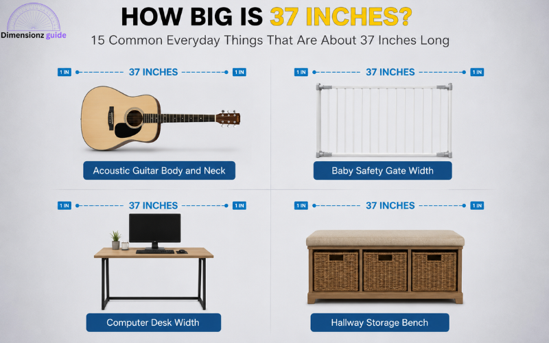 how long is 37 inches