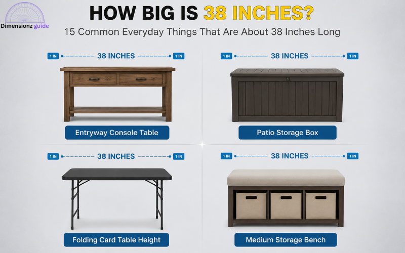how long is 38 inches