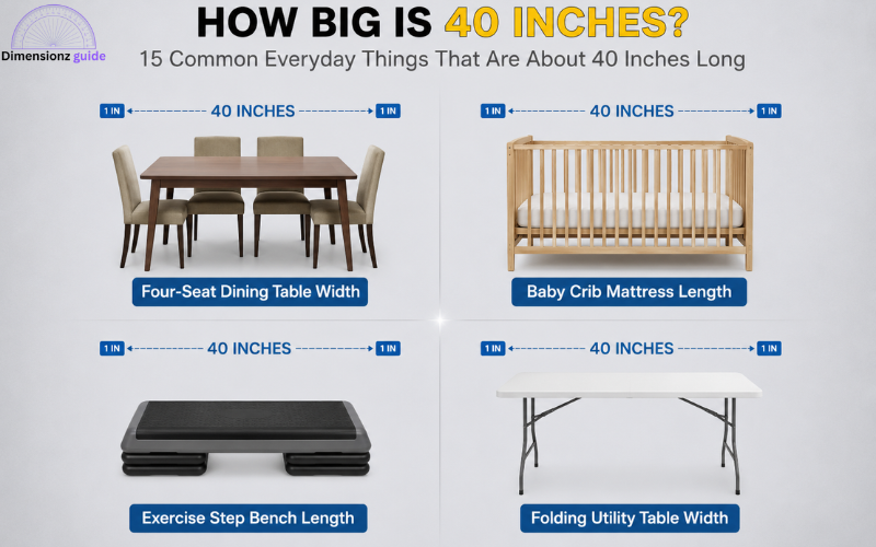 how long is 40 inches