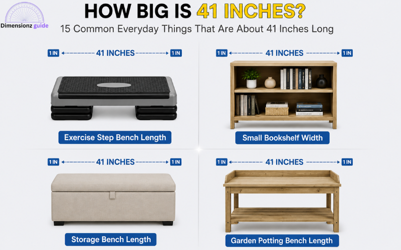 how long is 41 inches
