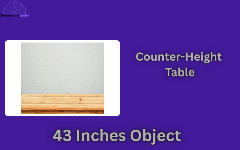 how long is 43 inches