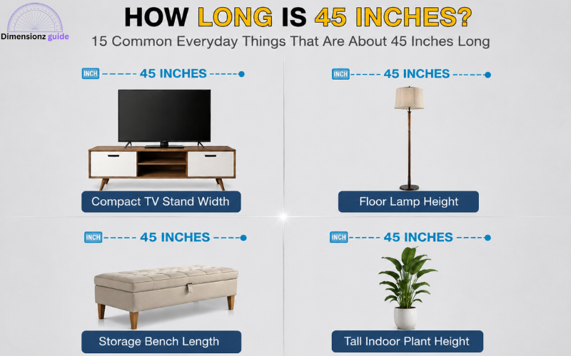 how long is 45 inches