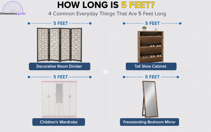 how long is 5 feet