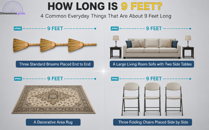 how long is 9 feet