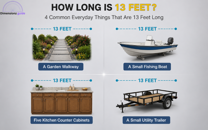 how long is 13 feet