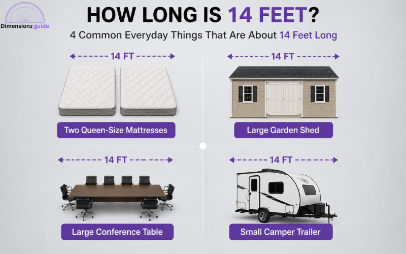 how long is 14 feet