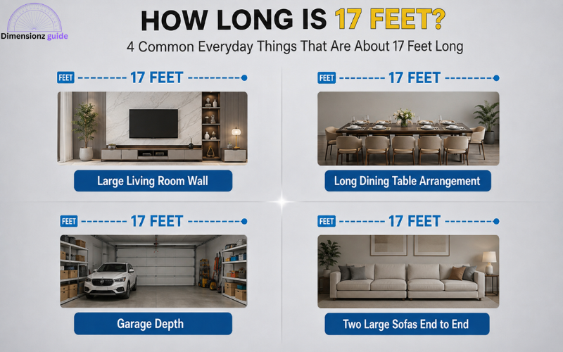how long is 17 feet