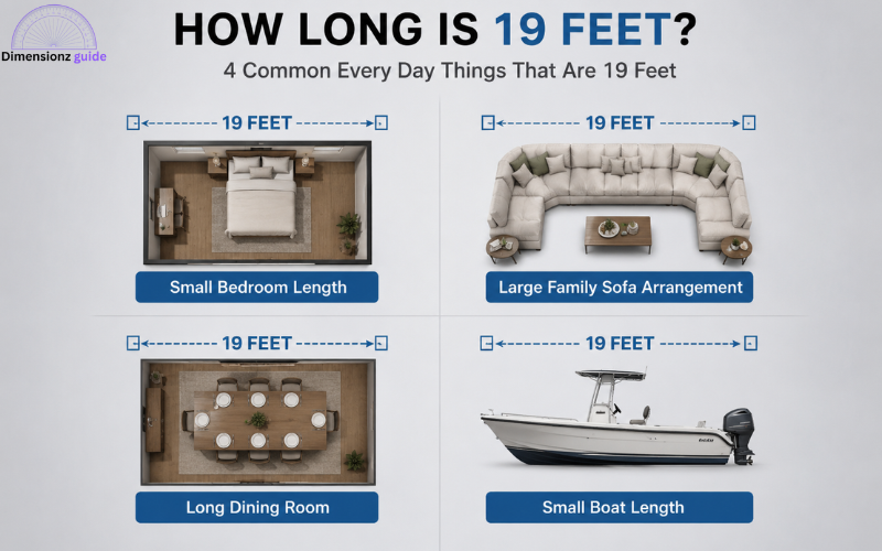 how long is 19 feet