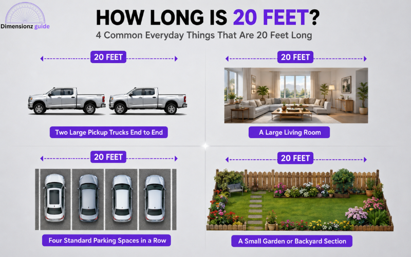 how long is 20 feet