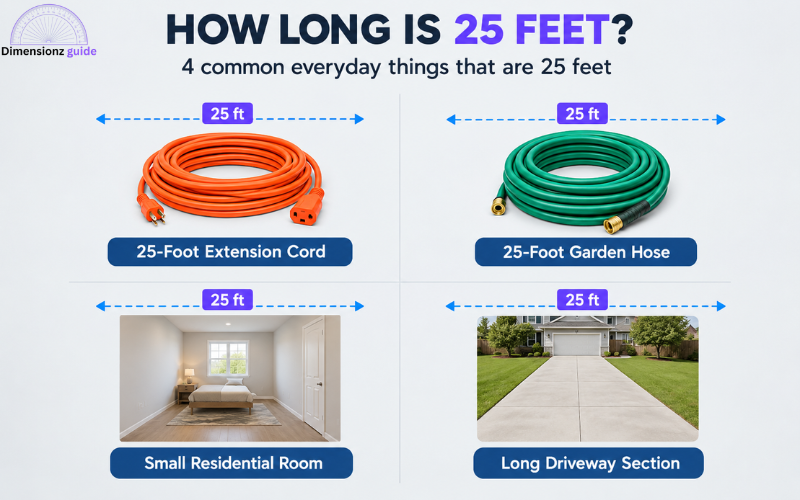 how long is 25 feet