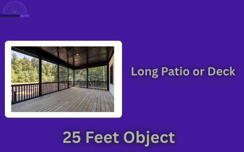 how long is 25 feet 